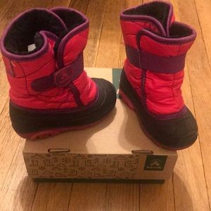 Kamik Snowbug snow boots -toddler size 7